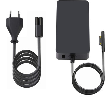 Μετασχηματιστής 65W 15V 4A για Microsoft Surface Pro4/5/6/7/8/9 Laptop1/2/3/4 Go1/2/3 BooK Charger For 1866 1867 1706 1800 1796