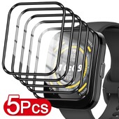 За Amazfit Bip 5 Протектор за екран Извит филм за Amazfit Bip5 Smartwatch Смарт часовник Защитно покритие против надраскване Не е стъкло