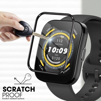 Για Amazfit Bip 5 Screen Protector Καμπύλη μεμβράνη για Smartwatch Amazfit Bip5 Έξυπνο ρολόι Αντιχαρακτικό προστατευτικό κάλυμμα όχι γυαλί