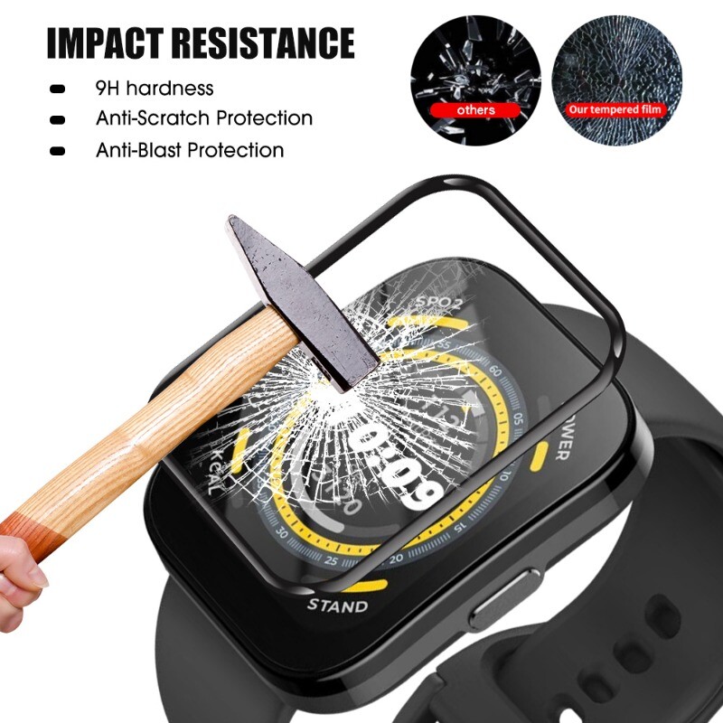 За Amazfit Bip 5 Протектор за екран Извит филм за Amazfit Bip5 Smartwatch Смарт часовник Защитно покритие против надраскване Не е стъкло