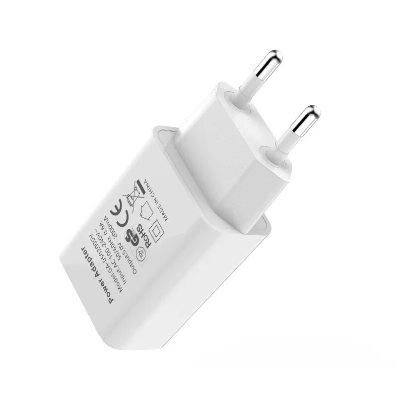 5V 2A EU Plug Adapter USB sieninis įkroviklis Samsung iphone Xiaomi mobiliojo telefono įkroviklis ipad Universal Travel AC Power Charger