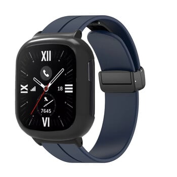 Μαγνητικό λουρί σιλικόνης για Honor Watch 4 Strap+Case Ανταλλακτικό βραχιόλι για αξεσουάρ Huawei Honor Watch 4 Band