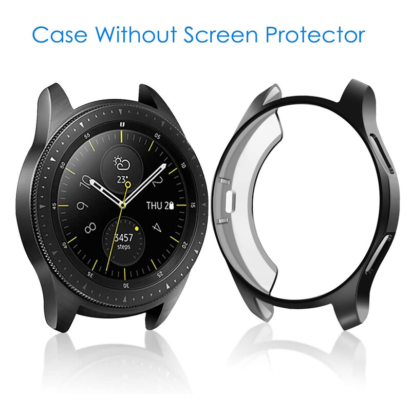 Okvir kućišta za Samsung Galaxy Watch 42mm Plated Case Mekana TPU tanka zaštita Bumper Shell Cover za Galaxy Watch 42mm SM-R810