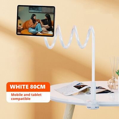 Hanekelaga tahvelarvuti alus voodi jaoks. Pööratav telefonihoidik 4-12,9" laisa painduva pika käe universaalsele kronsteinile iPadile Samsung