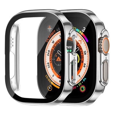 Zaštita zaslona za Apple Watch Case Ultra 2 49 mm dodaci Poklopac Kaljeno staklo iWatch serija 9 8 SE 7 4 45 mm 41 mm 44 mm 40 mm