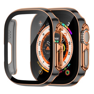 Zaštita zaslona za Apple Watch Case Ultra 2 49 mm dodaci Poklopac Kaljeno staklo iWatch serija 9 8 SE 7 4 45 mm 41 mm 44 mm 40 mm