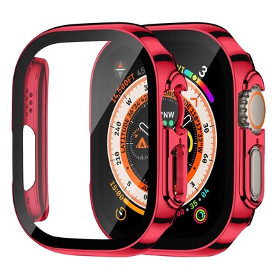 Zaštita zaslona za Apple Watch Case Ultra 2 49 mm dodaci Poklopac Kaljeno staklo iWatch serija 9 8 SE 7 4 45 mm 41 mm 44 mm 40 mm