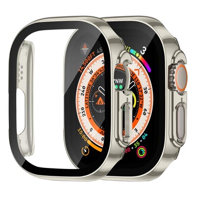 Zaštita zaslona za Apple Watch Case Ultra 2 49 mm dodaci Poklopac Kaljeno staklo iWatch serija 9 8 SE 7 4 45 mm 41 mm 44 mm 40 mm