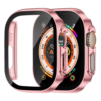 Zaštita zaslona za Apple Watch Case Ultra 2 49 mm dodaci Poklopac Kaljeno staklo iWatch serija 9 8 SE 7 4 45 mm 41 mm 44 mm 40 mm