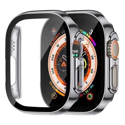 Zaštita zaslona za Apple Watch Case Ultra 2 49 mm dodaci Poklopac Kaljeno staklo iWatch serija 9 8 SE 7 4 45 mm 41 mm 44 mm 40 mm