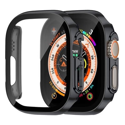 Zaštita zaslona za Apple Watch Case Ultra 2 49 mm dodaci Poklopac Kaljeno staklo iWatch serija 9 8 SE 7 4 45 mm 41 mm 44 mm 40 mm