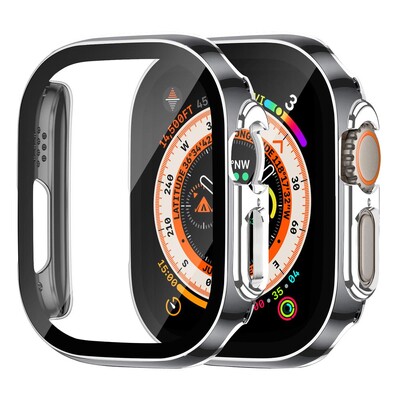 Zaštita zaslona za Apple Watch Case Ultra 2 49 mm dodaci Poklopac Kaljeno staklo iWatch serija 9 8 SE 7 4 45 mm 41 mm 44 mm 40 mm