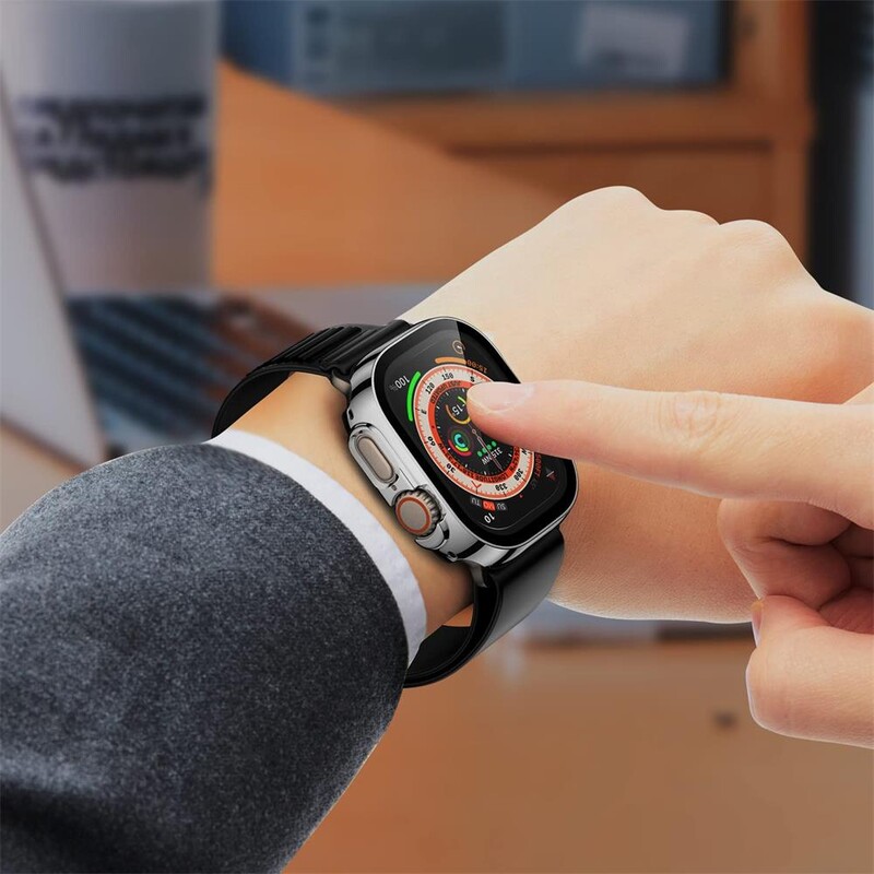 Zaštita zaslona za Apple Watch Case Ultra 2 49 mm dodaci Poklopac Kaljeno staklo iWatch serija 9 8 SE 7 4 45 mm 41 mm 44 mm 40 mm
