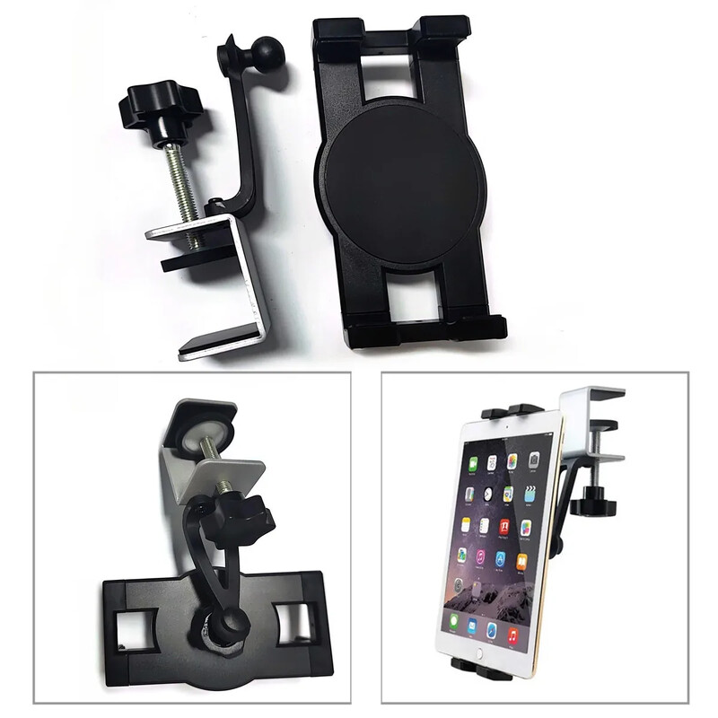 Univerzalni kuhinjski držač za tablete ispod ormarića za 4,7-13 inčne tablete Pametni telefon Metalni stalak sa stezaljkama za iPad Air Pro iPhone