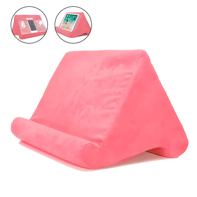 CASEPOKE Гъба възглавница държач за таблет за iPad Samsung Huawei държач за таблет държач за мобилен телефон възглавница многоъгълна стойка за четене