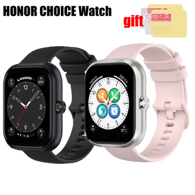 Pentru HONOR Choice Cureaua de ceas Cureaua din silicon moale Ceas inteligent Banda de protectie ecran Accesorii de film