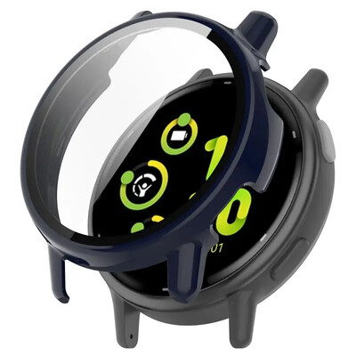 Kućište od kaljenog stakla za Garmin Vivoactive 5 / Active 5 remen za pametni sat Zaštitna folija za ekran Zaštitna školjka odbojnika