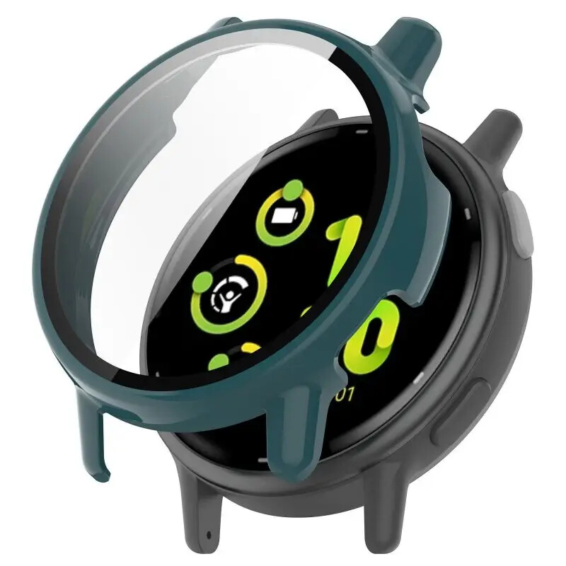 Kućište od kaljenog stakla za Garmin Vivoactive 5 / Active 5 remen za pametni sat Zaštitna folija za ekran Zaštitna školjka odbojnika