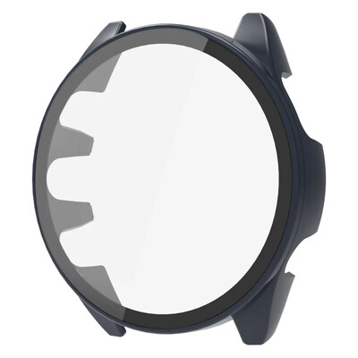 2-u-1 zaštitna torbica s kaljenim staklom za Garmin Forerunner 165 Zaštitna maska za zaslon protiv ogrebotina, navlaka za Garmin 165