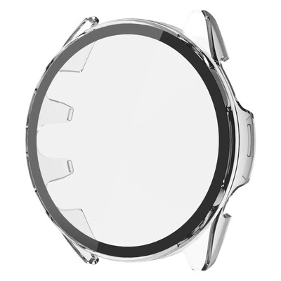 2-u-1 zaštitna torbica s kaljenim staklom za Garmin Forerunner 165 Zaštitna maska za zaslon protiv ogrebotina, navlaka za Garmin 165