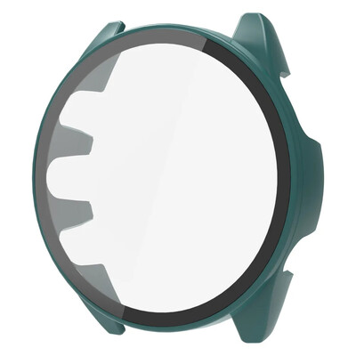 2-u-1 zaštitna torbica s kaljenim staklom za Garmin Forerunner 165 Zaštitna maska za zaslon protiv ogrebotina, navlaka za Garmin 165