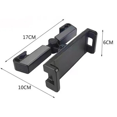 Naslon za glavu u automobilu, držač za držač tableta, kopče, 360 stupnjeva rotirajući stalak za tablet, automatski jastuk za stražnje sjedalo, telefonska podrška za iPad 4,7-12 inča