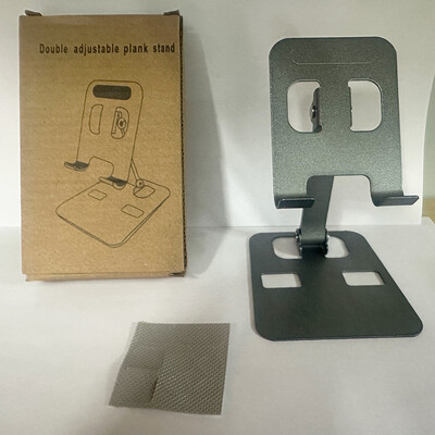 Univerzalni sklopivi držač za stolni telefon od aluminijske legure postolje za iPhone 15 14 Držač za mobitel Tablet Stolni metalni držač