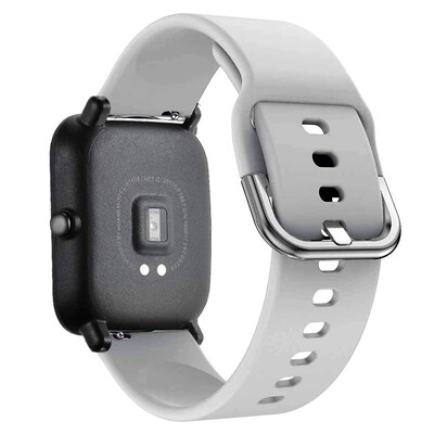 20mm/22mm silikonski remen za Amazfit GTS/2/2e/GTS2 Mini/GTR 3/Pro/47mm/GTR2/2e/Stratos 2/3 Narukvica za sportski sat Amazfit Bip Band