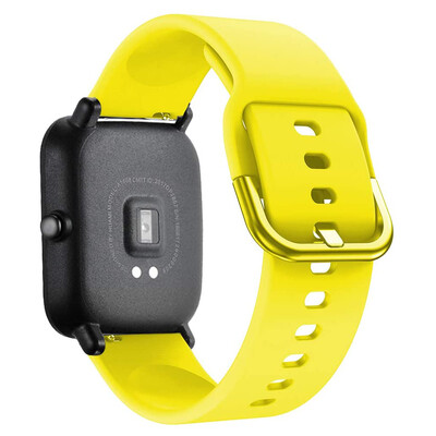 20mm/22mm silikonski remen za Amazfit GTS/2/2e/GTS2 Mini/GTR 3/Pro/47mm/GTR2/2e/Stratos 2/3 Narukvica za sportski sat Amazfit Bip Band