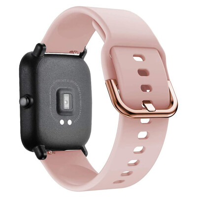20mm/22mm silikonski remen za Amazfit GTS/2/2e/GTS2 Mini/GTR 3/Pro/47mm/GTR2/2e/Stratos 2/3 Narukvica za sportski sat Amazfit Bip Band