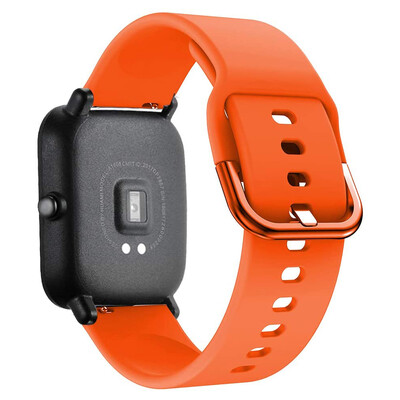20mm/22mm silikonski remen za Amazfit GTS/2/2e/GTS2 Mini/GTR 3/Pro/47mm/GTR2/2e/Stratos 2/3 Narukvica za sportski sat Amazfit Bip Band
