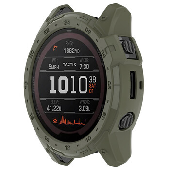 Για Garmin Tactix 7 Pro Enduro 2 Fenix 7X Θήκη προφυλακτήρα TPU Προστατευτικό κάλυμμα φόρτισης θύρας φόρτισης ανθεκτικό στη σκόνη