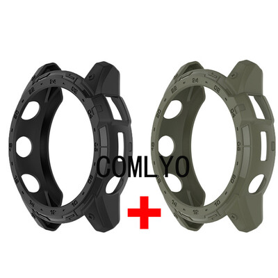 За Garmin Tactix 7 Pro Enduro 2 Fenix 7X Case TPU броня Защитен капак на обвивката Порт за зареждане Прахоустойчив щепсел