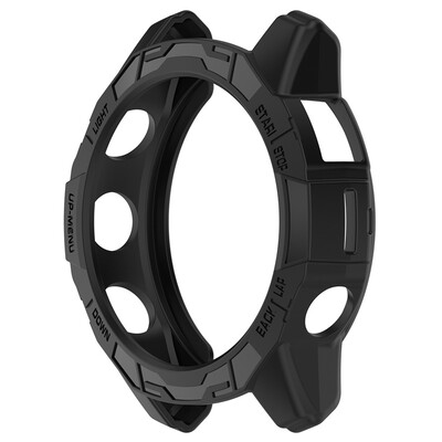 За Garmin Tactix 7 Pro Enduro 2 Fenix 7X Case TPU броня Защитен капак на обвивката Порт за зареждане Прахоустойчив щепсел