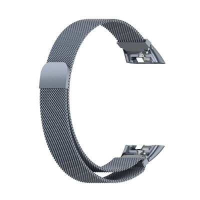 Cureaua cu buclă magnetică Milan pentru Huawei Honor Band 6 5 4 Brățară de mână Correa pentru Huawei Band 6 Pro Curea de ceas din metal milanez