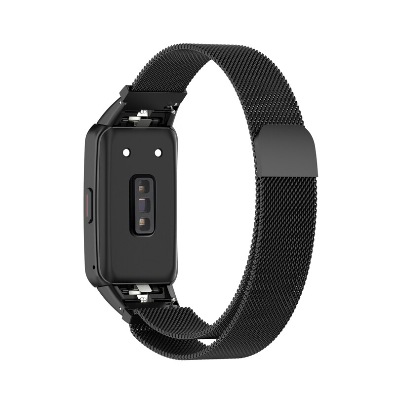 Cureaua cu buclă magnetică Milan pentru Huawei Honor Band 6 5 4 Brățară de mână Correa pentru Huawei Band 6 Pro Curea de ceas din metal milanez
