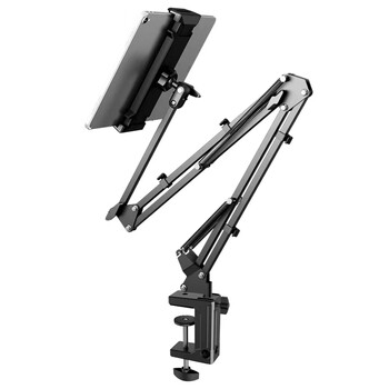 Universal Tablet Stand Clip Lazy Bracket Ευέλικτο αρθρωτό βραχίονα αλουμινίου βάση στήριξης tablet για όλες τις συσκευές 4-11 ιντσών