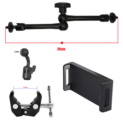 4-12.9 inčni držač tableta za automobil Magic Arm Stezaljka s 1/4 adapterom za iPad Naslonac za stražnje sjedalo Telefon Dodaci za tablete u automobilu