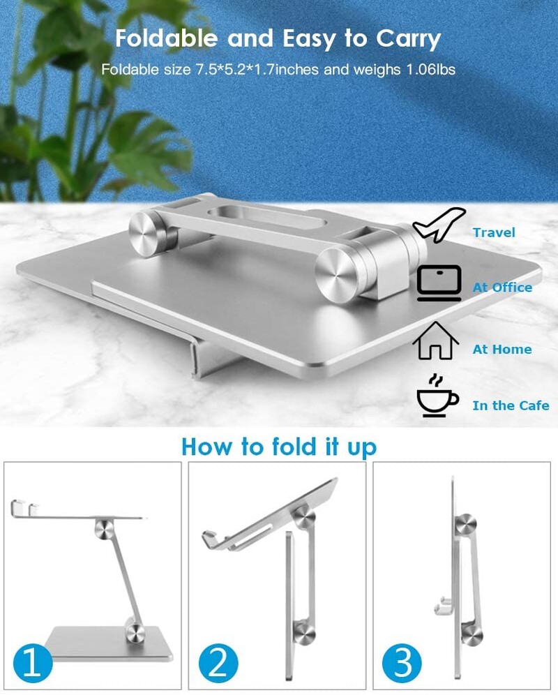 Stalak za držač telefona od aluminijske legure Podrška za mobilni pametni telefon Stolni stol za tablete Prijenosni metalni držač za mobitel za iPhone iPad