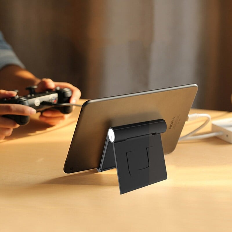 Stalinio planšetinio kompiuterio stovo laikiklis sulankstomas reguliuojamo kampo stalinis laikiklis, skirtas iPad Pro Mini iPhone 14 13 12 Max Samsung Xiaomi Tab Kindle