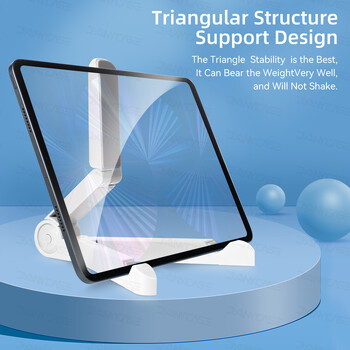 Πτυσσόμενη Universal Tablet Stand Lazy Pad Υποστήριξη Τηλέφωνο Βάση τηλεφώνου Βάση τηλεφώνου για Samsung Huawei Xiaomi IPhone IPad 10.2 9.7