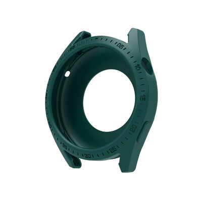 Калъф за калъф за Huawei GT3 46 мм силиконов протектор за екран Цветна защита на покритието с мащаб Аксесоари за часовник