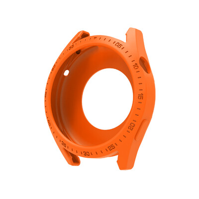 Калъф за калъф за Huawei GT3 46 мм силиконов протектор за екран Цветна защита на покритието с мащаб Аксесоари за часовник