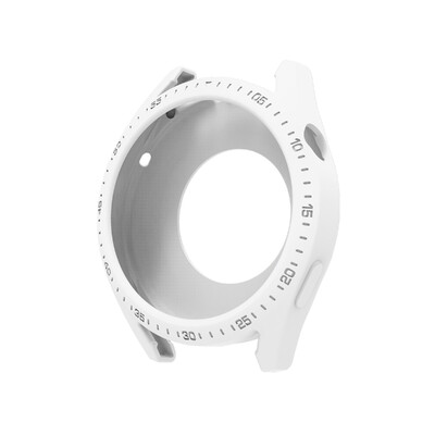 Калъф за калъф за Huawei GT3 46 мм силиконов протектор за екран Цветна защита на покритието с мащаб Аксесоари за часовник