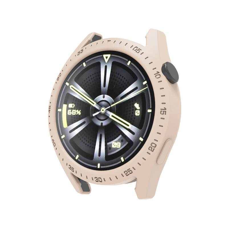 Калъф за калъф за Huawei GT3 46 мм силиконов протектор за екран Цветна защита на покритието с мащаб Аксесоари за часовник