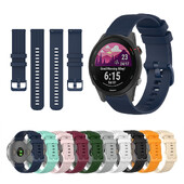 Силиконова каишка за Garmin Forerunner 255S 255 Music Водоустойчива гривна за Garmin Approach S42 S12 S40 Оригинална смарт каишка за часовник