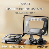 360° rotirajući mobilni telefon i tablet Univerzalno postolje Podesivo podizanje, sklopivo protuklizno hlađenje Stolno postolje za tablet telefon