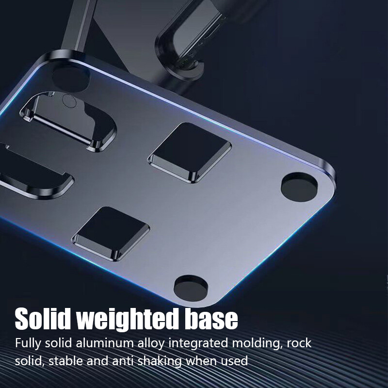 Универсален преносим държач за таблет от алуминиева сплав за iPad Air Pro Mini Стойка за таблет Регулируема гъвкава стойка за мобилен телефон