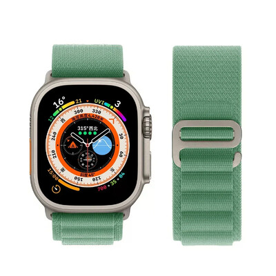 Каишка Alpine за каишки на Apple Watch 44 мм 40 мм 49 мм 45 мм 41 мм 38 мм 42 мм Найлонова гривна Iwatch Ultra 2 Series 9 3 4 5 6 7 8 SE Колан