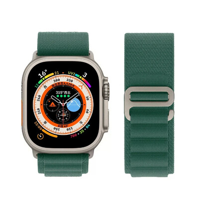 Каишка Alpine за каишки на Apple Watch 44 мм 40 мм 49 мм 45 мм 41 мм 38 мм 42 мм Найлонова гривна Iwatch Ultra 2 Series 9 3 4 5 6 7 8 SE Колан